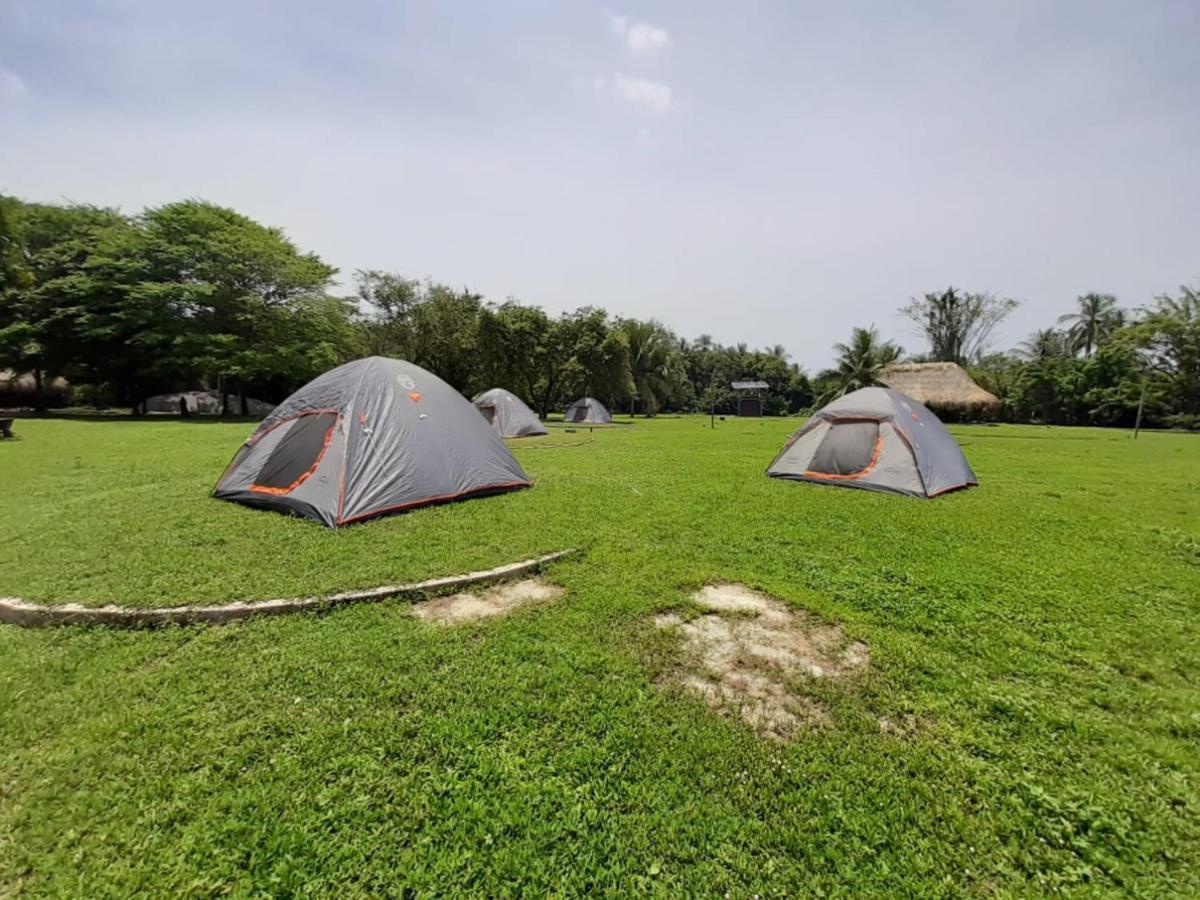 Camping Tequendama Playa Arrecifes Parque Tayrona Zaino Exterior foto
