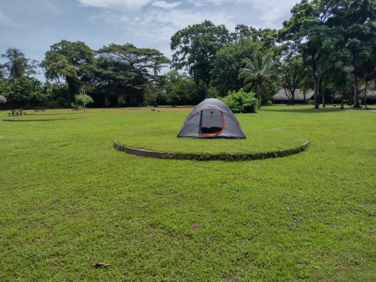 Camping Tequendama Playa Arrecifes Parque Tayrona Zaino Exterior foto