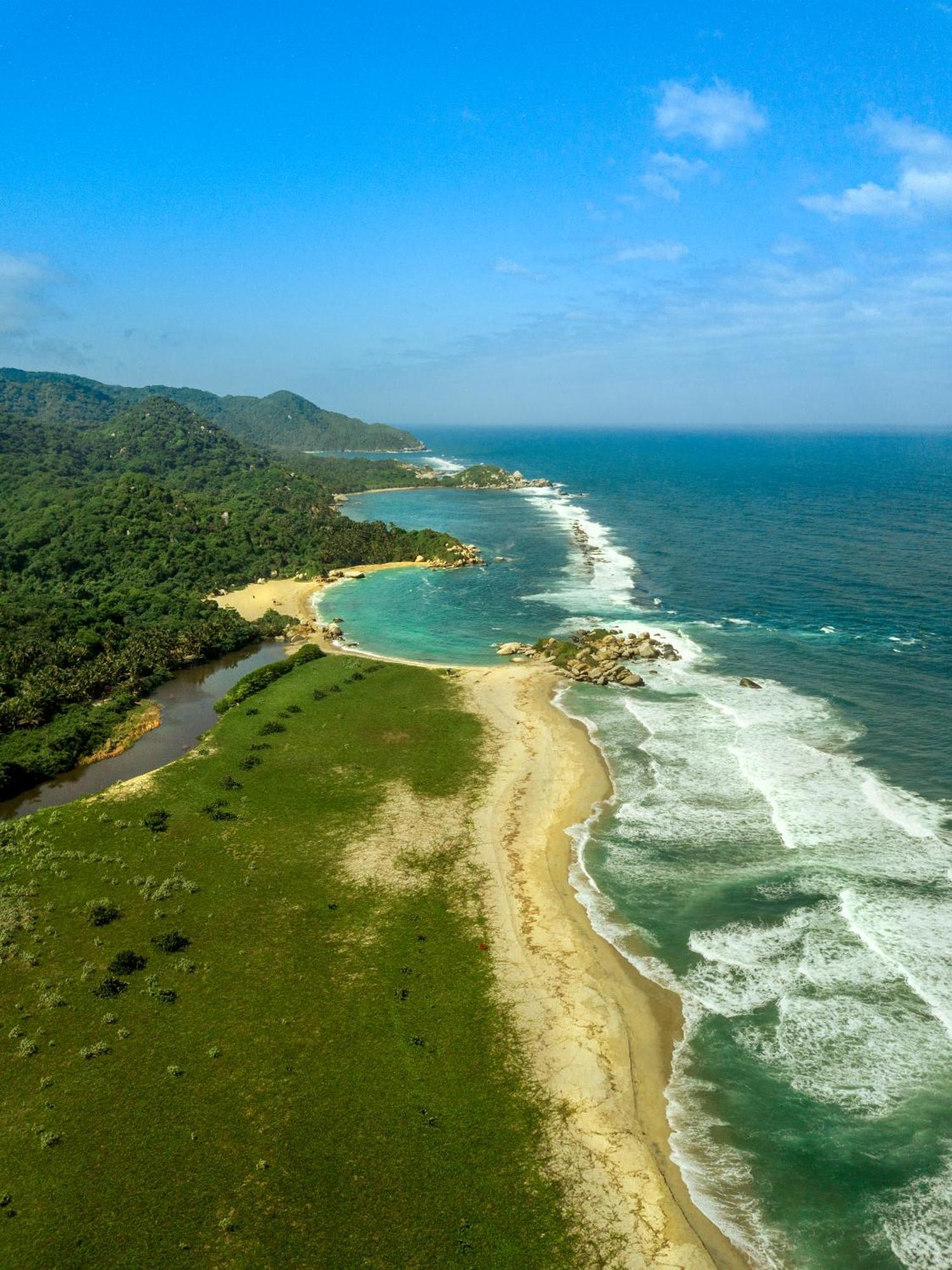 Camping Tequendama Playa Arrecifes Parque Tayrona Zaino Exterior foto