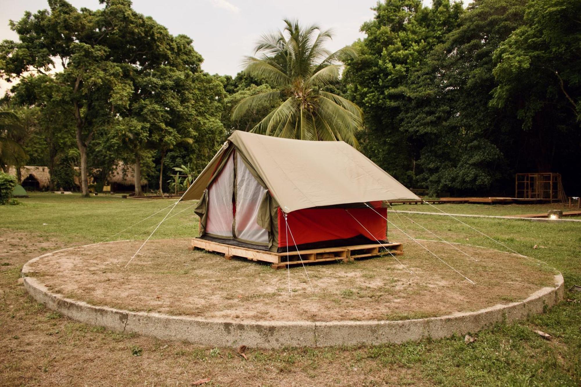 Camping Tequendama Playa Arrecifes Parque Tayrona Zaino Exterior foto