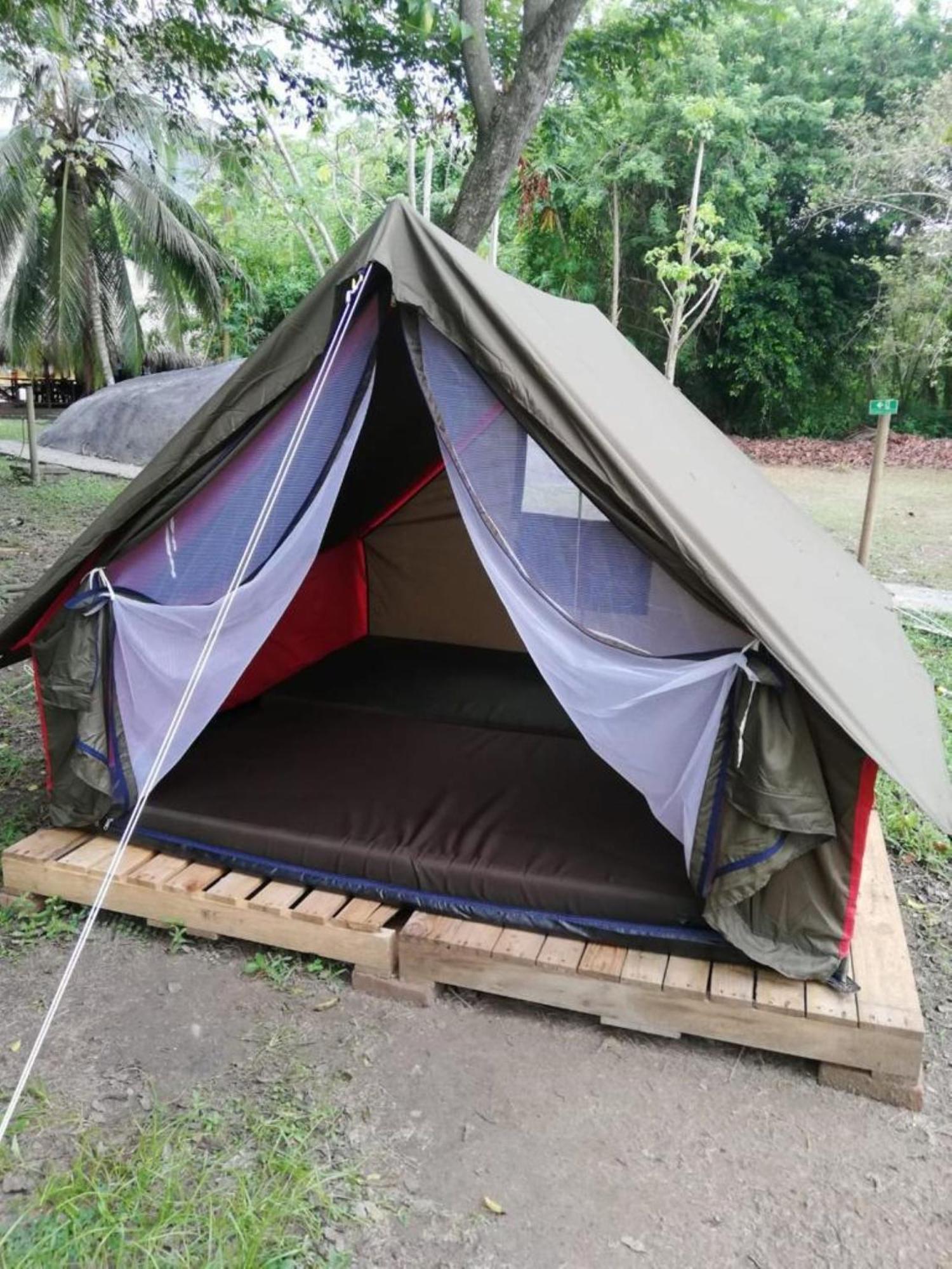Camping Tequendama Playa Arrecifes Parque Tayrona Zaino Exterior foto