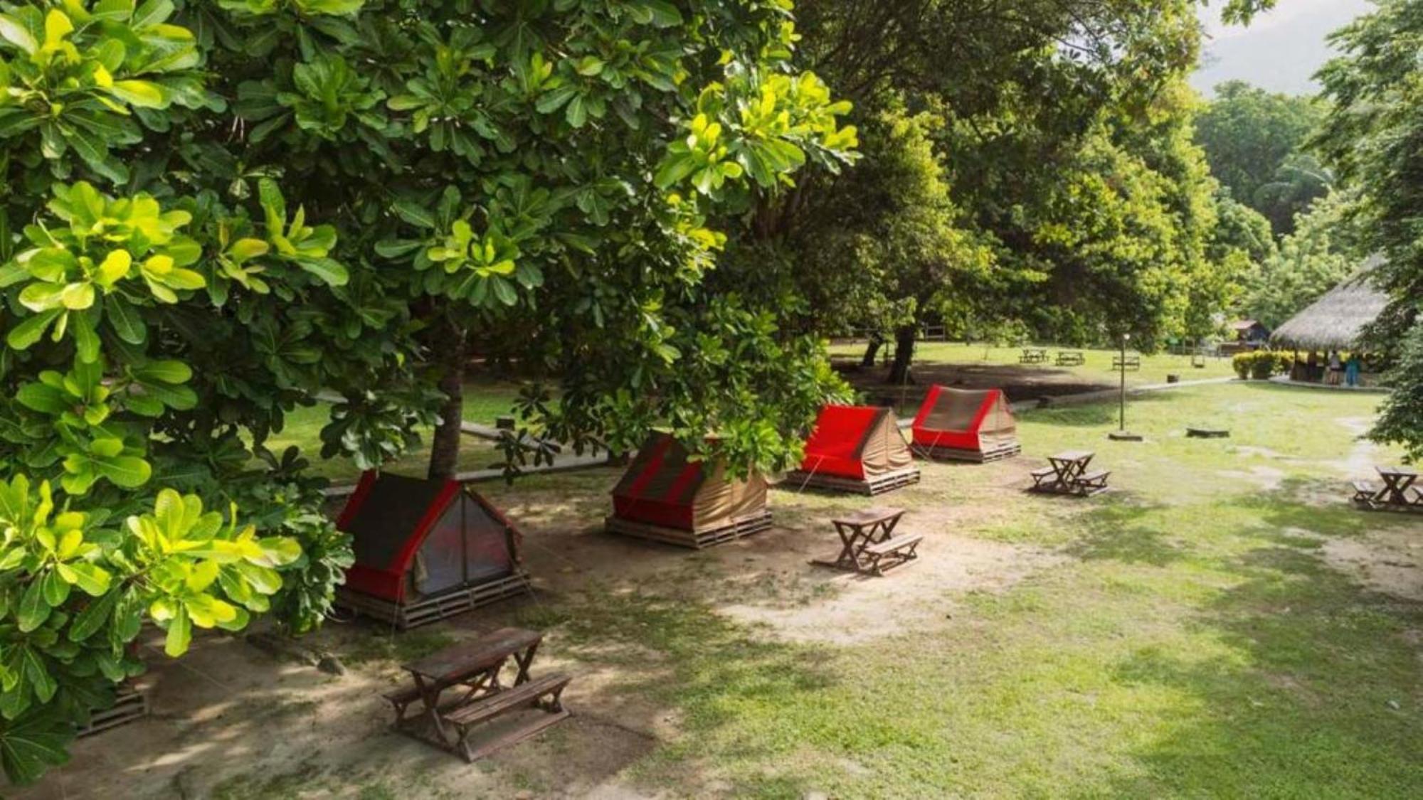 Camping Tequendama Playa Arrecifes Parque Tayrona Zaino Exterior foto